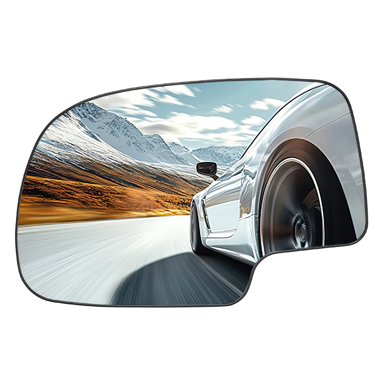 Left Driver Side Mirror Glass for Cadillac Escalade ESV (2003–2006)
