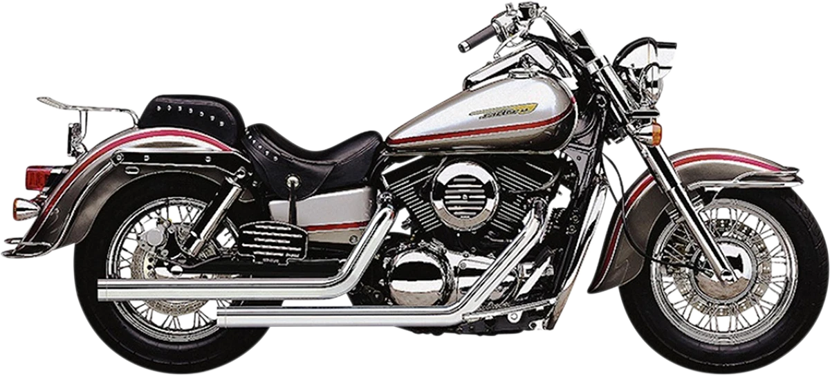 Cobra Dragster Exhaust for Kawasaki VN1500/1600 Vulcan Classic & Mean Streak (1996–2008)