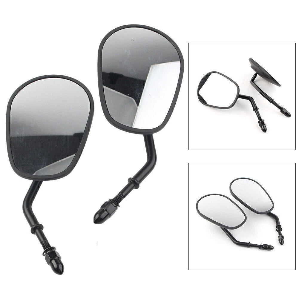 Rear View Side Mirrors for Harley Street Bob FXDB, Breakout FXSB (2007–2016)