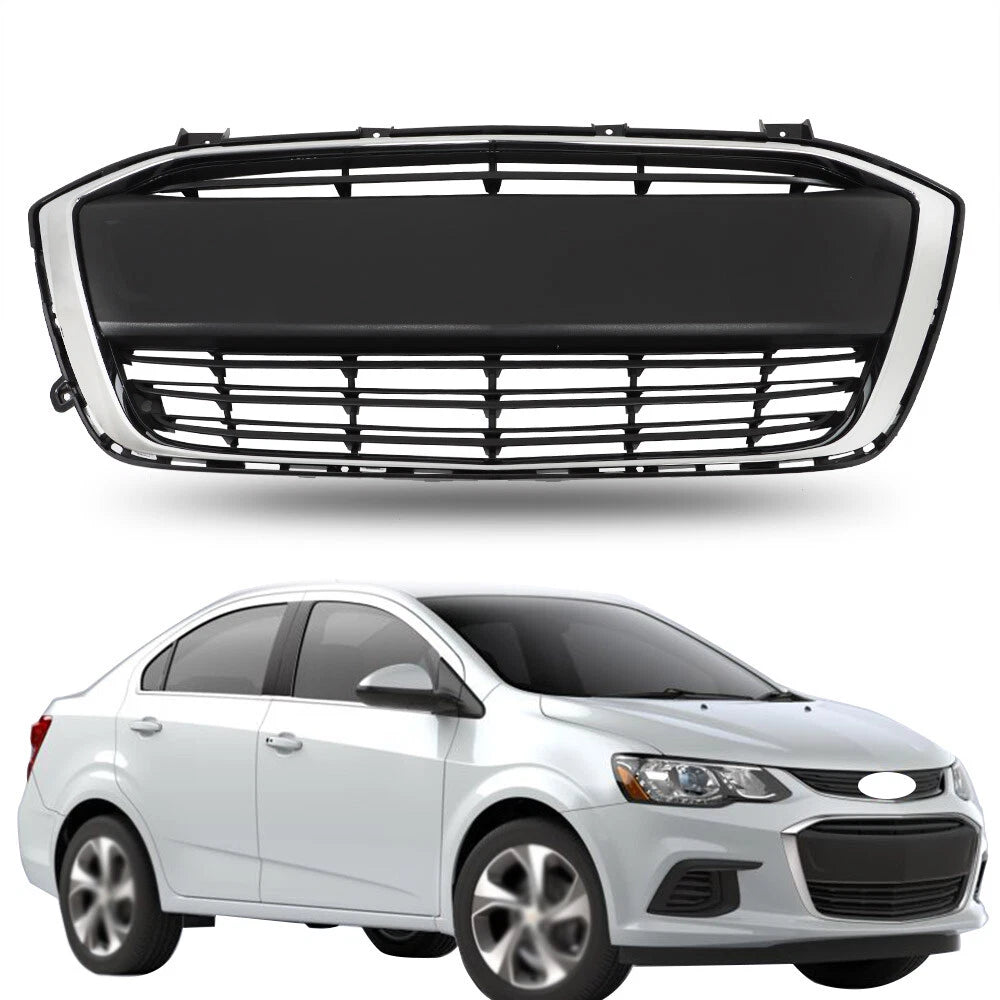 Front Bumper Upper Grille Assembly for Chevrolet Sonic (2017–2020)