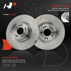 Front Disc Brake Rotors for Suzuki SX4 (2007-2013)