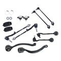 Set of 12 Control Arms Ball Joints Tie Rods for BMW 328xi 335i (2007–2013)