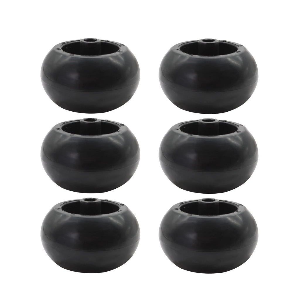6Pk Mower Deck Wheels for Exmark (103-3168, 116-9981) & Kubota Anti Scalp Wheel