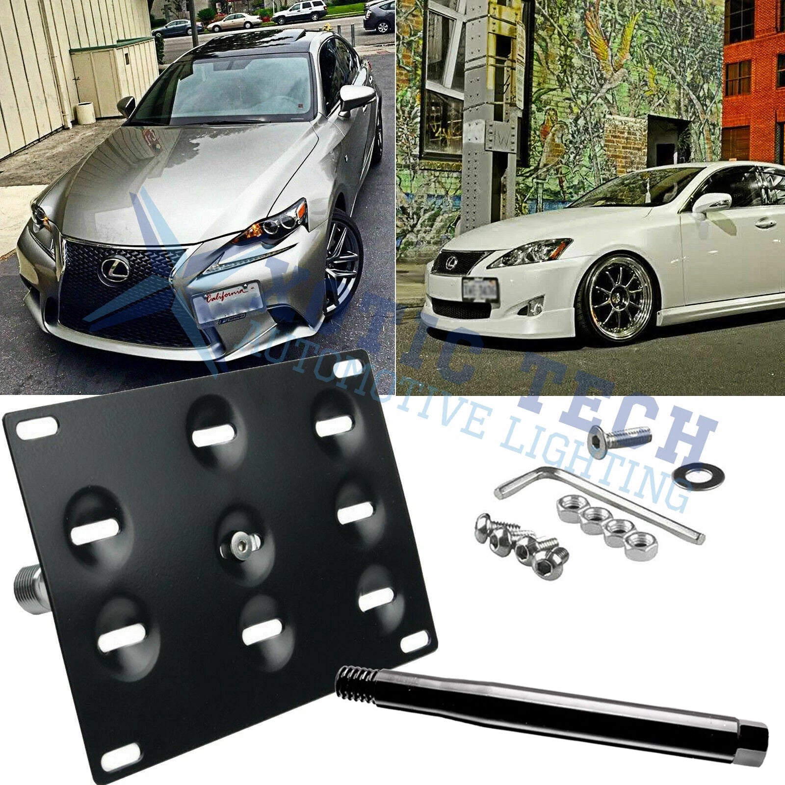 Tow Hook Mount Bracket Holder for Lexus IS-F RC GS LS (2010–2015)