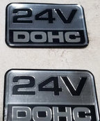 Set of 2 Fender Badge Stickers for Ford Taurus Mercury Sable (1998) 24V DOHC