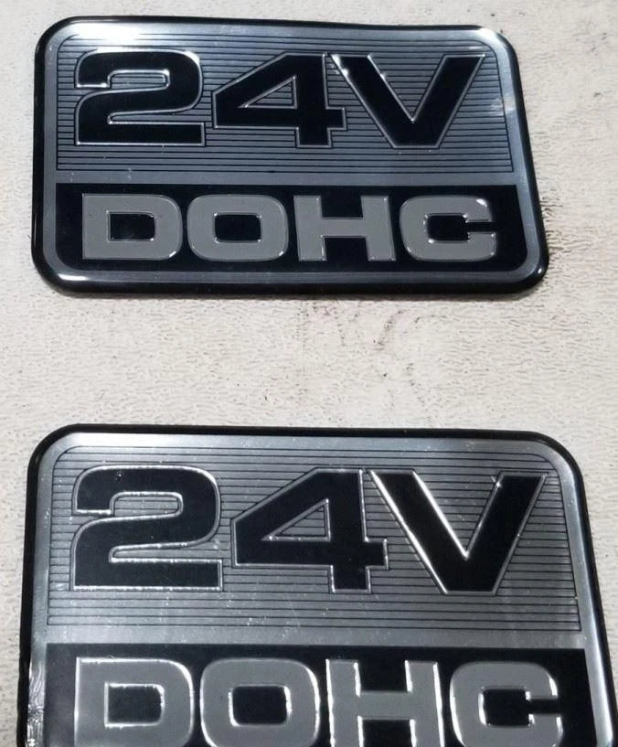 Set of 2 Fender Badge Stickers for Ford Taurus Mercury Sable (1998) 24V DOHC