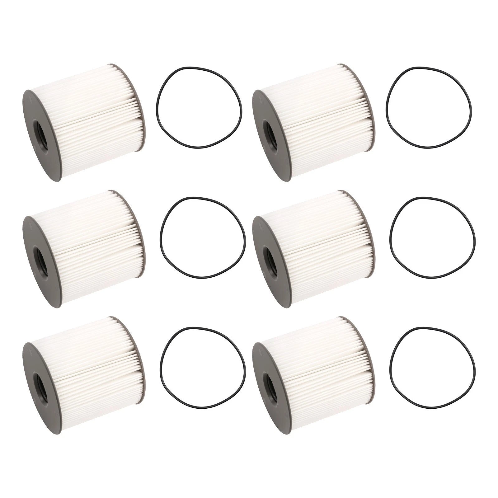 6X Fuel Filters for Ram 1500 (2020) 3.0L V6 EcoDiesel 68436631AA PF46152