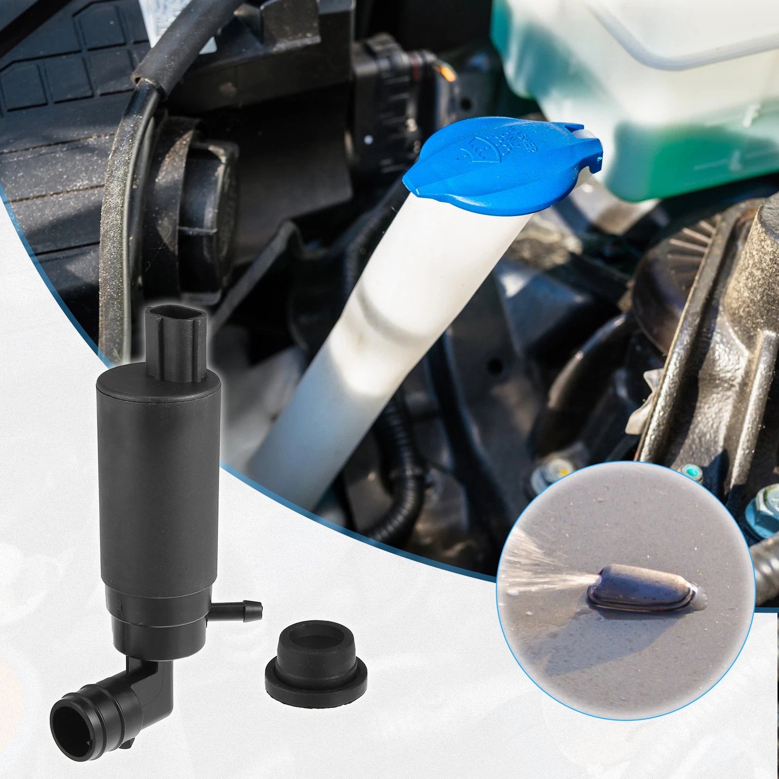 Windshield Washer Motor Pump for Toyota Corolla (2001–2007)