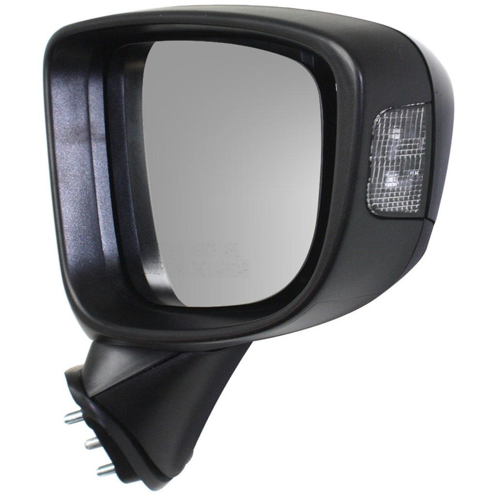 Power Mirror for Mazda 6 Sedan (2014–2017) Passenger Side Paintable