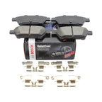 Set of 4 Bosch QuietCast Rear Ceramic Brake Pads for Ford Fusion MKZ 2006–2012