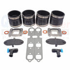 Exhaust Manifold Kit for MerCruiser GM V6 (14358T, 32-14358, 44348)