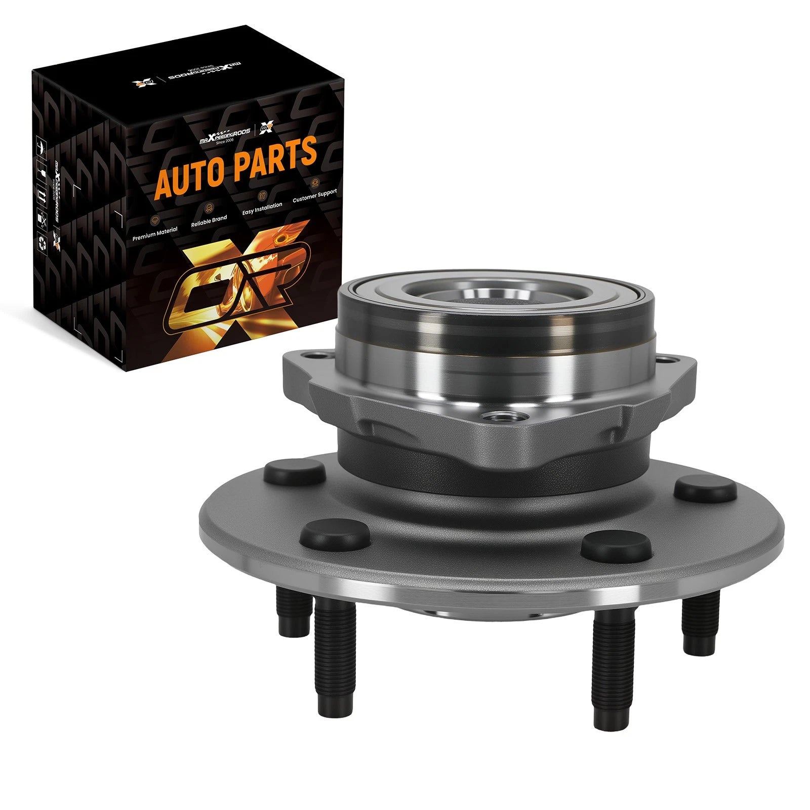 Front Wheel Hub Bearing 515038 WE61253 for Dodge Ram 1500 4WD (2000–2001)