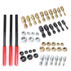49PCS Thread Chaser Tool Set for Automotive Rethreading (Universal)