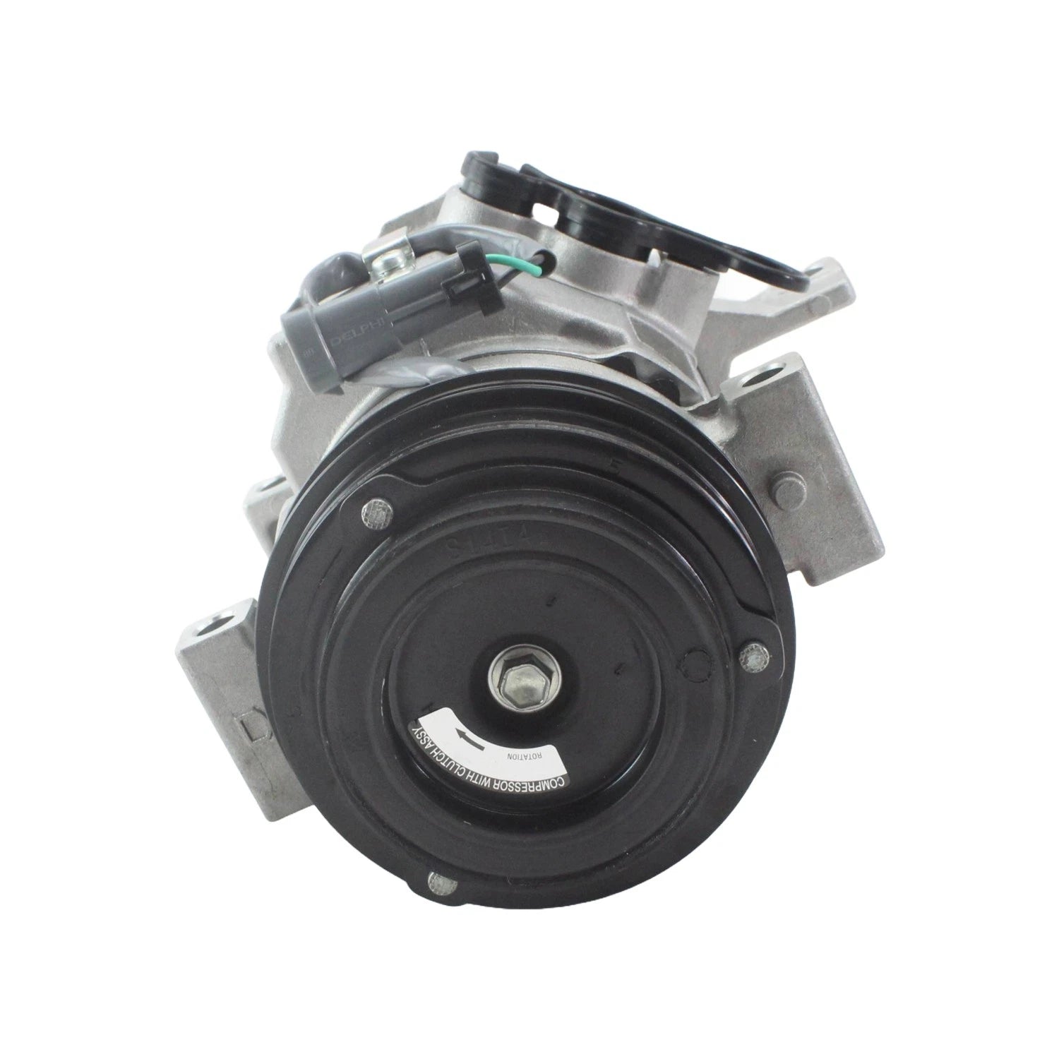 A/C Compressor and Clutch for Cadillac Escalade, Chevy GMC Yukon, Hummer H2 (Denso)