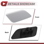 Front Right Washer Nozzle Cover Cap for Subaru Forester (2022–2024) Silver Tone