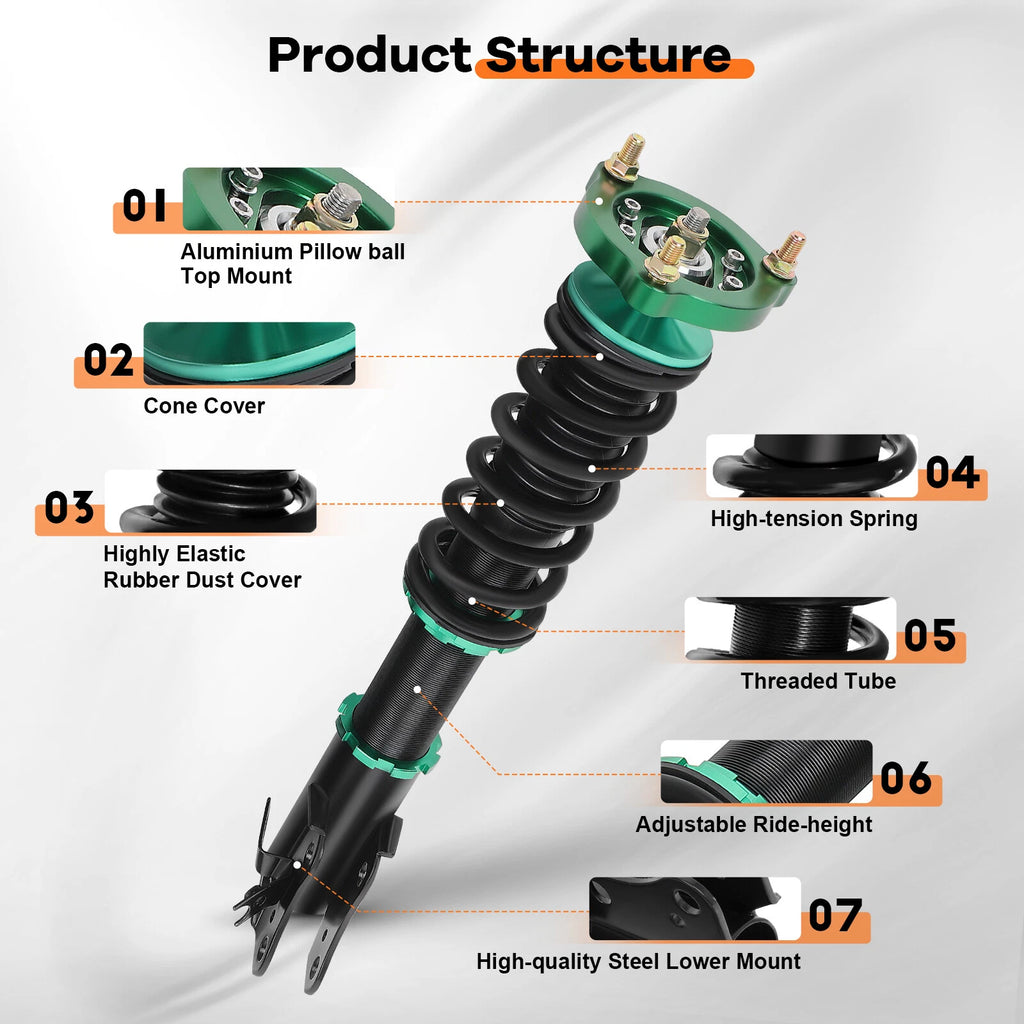 Coilovers for Honda Civic (2006-2011) Adjustable Height