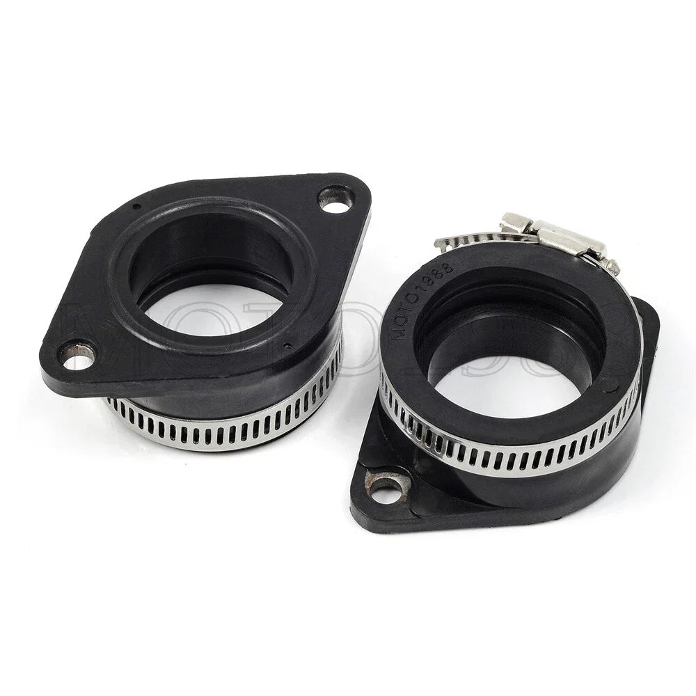 2 x Carburetor Intake Manifold Boot for Suzuki GS500E/GS500ET (1989–2000)