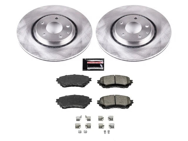Front Brake Pad and Rotor Kit for Mazda 6 Turbocharged (2019–2020) NN154KD