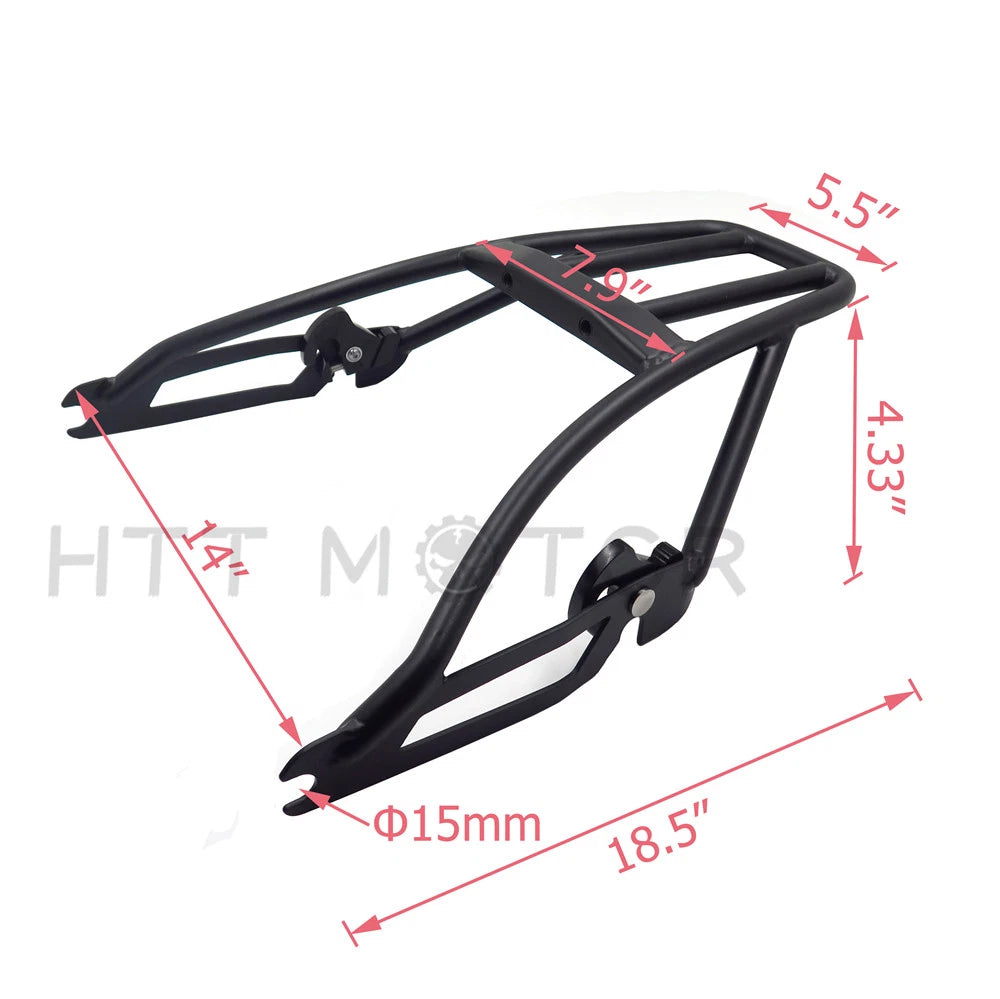 Two-Up Luggage Rack for Harley Street 500 750 (2015–2018)