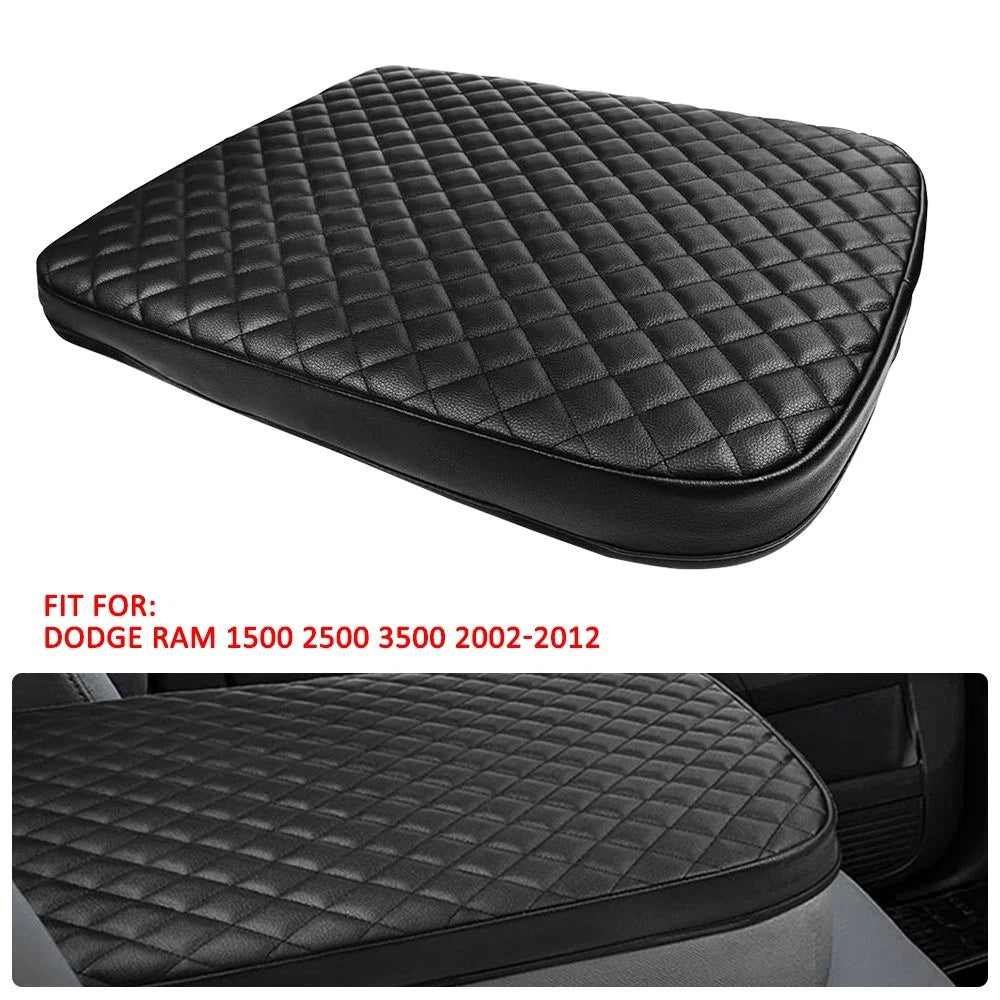 Center Console Lid Armrest Cover Leather for Dodge RAM 1500 2500 3500 (2002–2012)