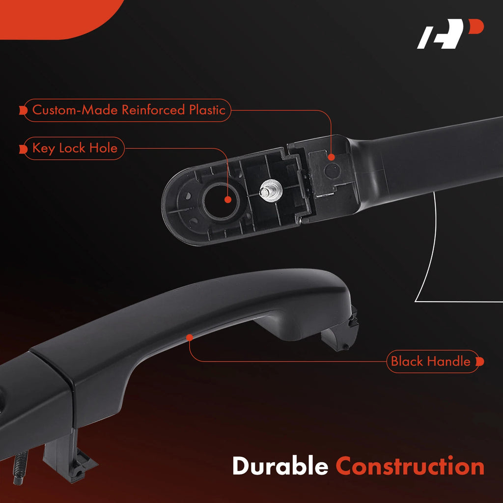 Front Driver Exterior Door Handle with Keyhole for Ford Freestyle (2005-2007)
