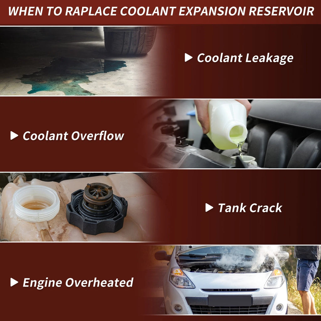 Coolant Expansion Reservoir Tank for Nissan Murano (2003–2007) 21710CA00B