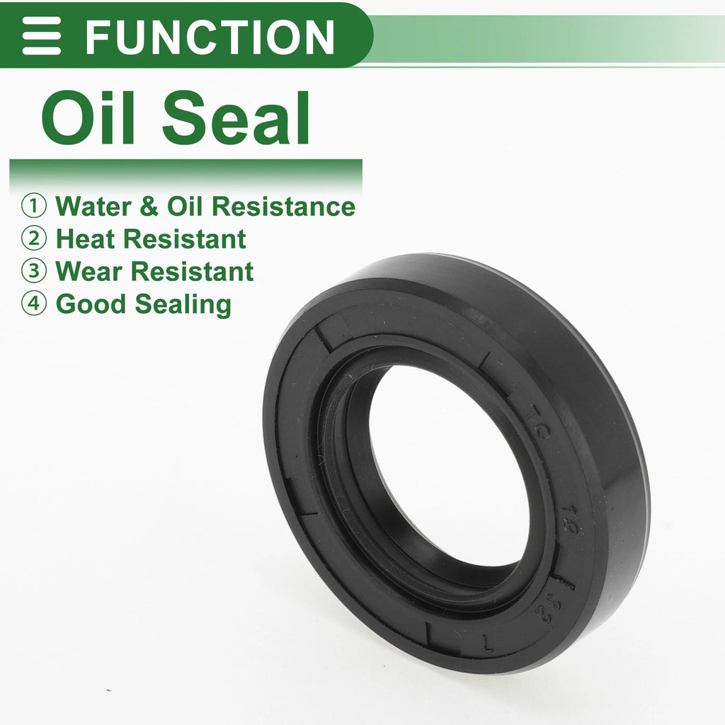 Set of 5 Oil Seal Rotary Shaft Seal NBR Rubber 19x32x7mm