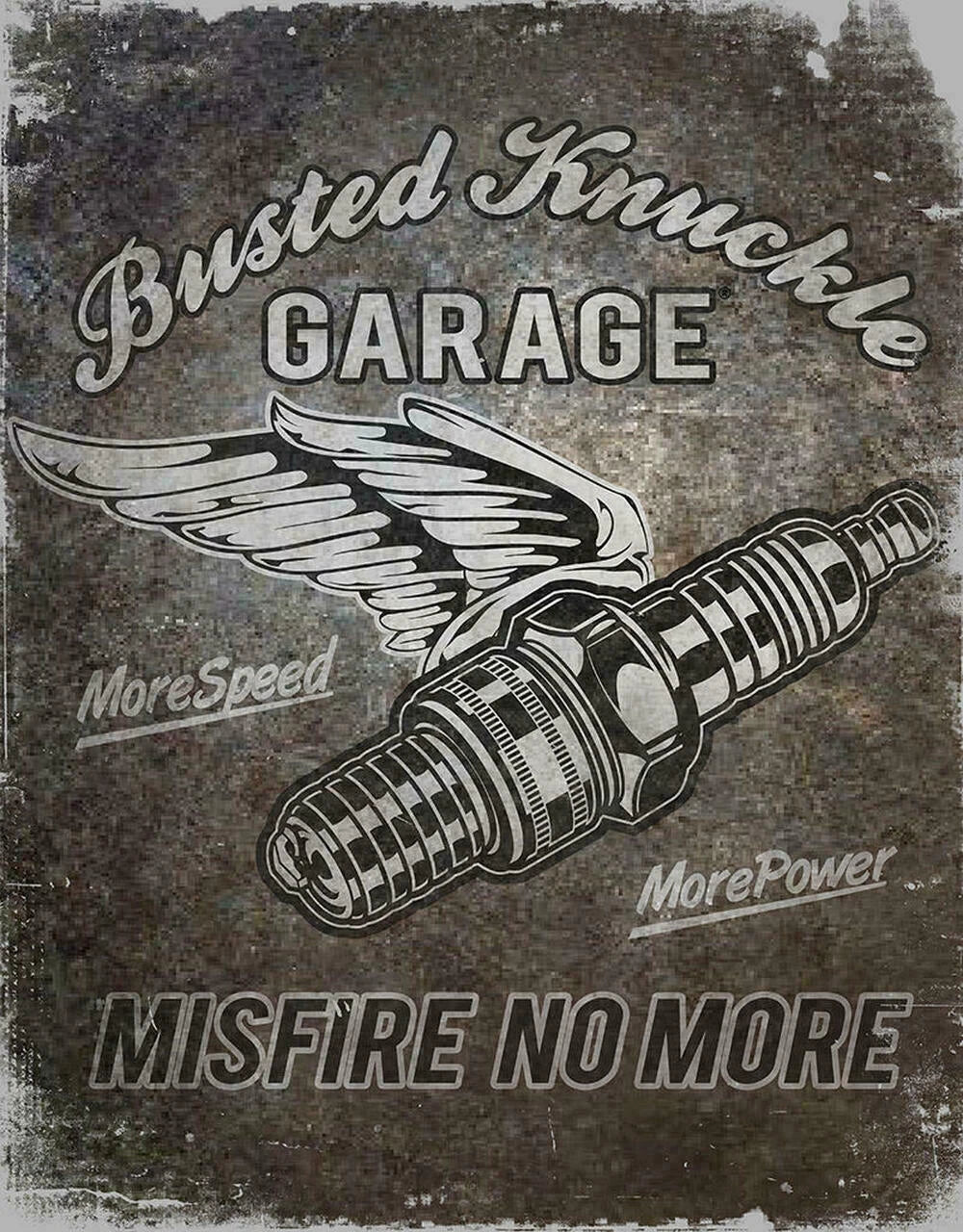 Metal Tin Sign for Hot Rod Garage (2558)