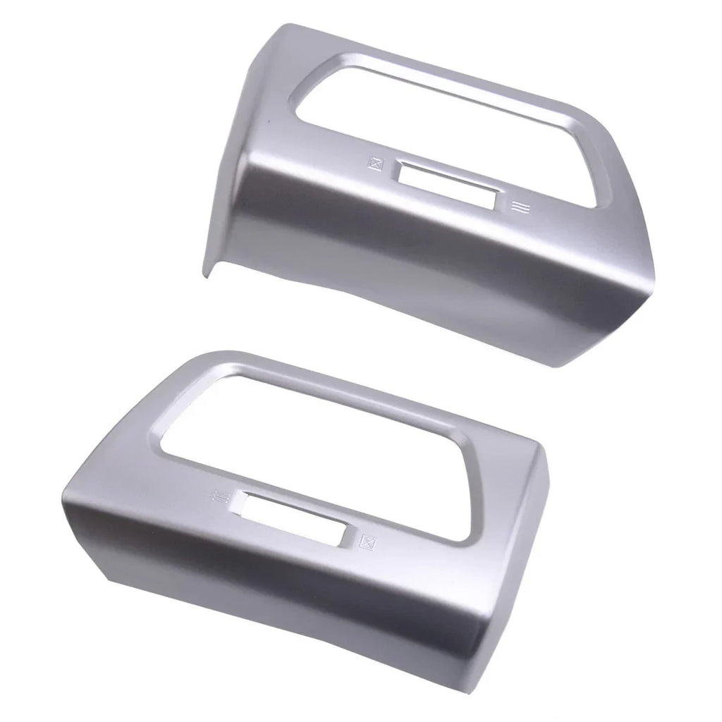 Silver AC Air Vent Cover Frame for Honda CR-V 2012-2016 (2 x Covers)