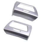 Silver AC Air Vent Cover Frame for Honda CR-V 2012-2016 (2 x Covers)