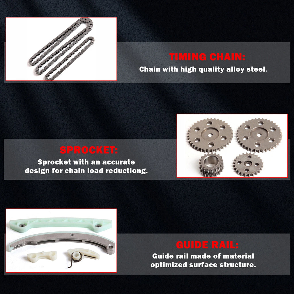 Timing Chain Kit Set for Ford Focus (2005-2011)