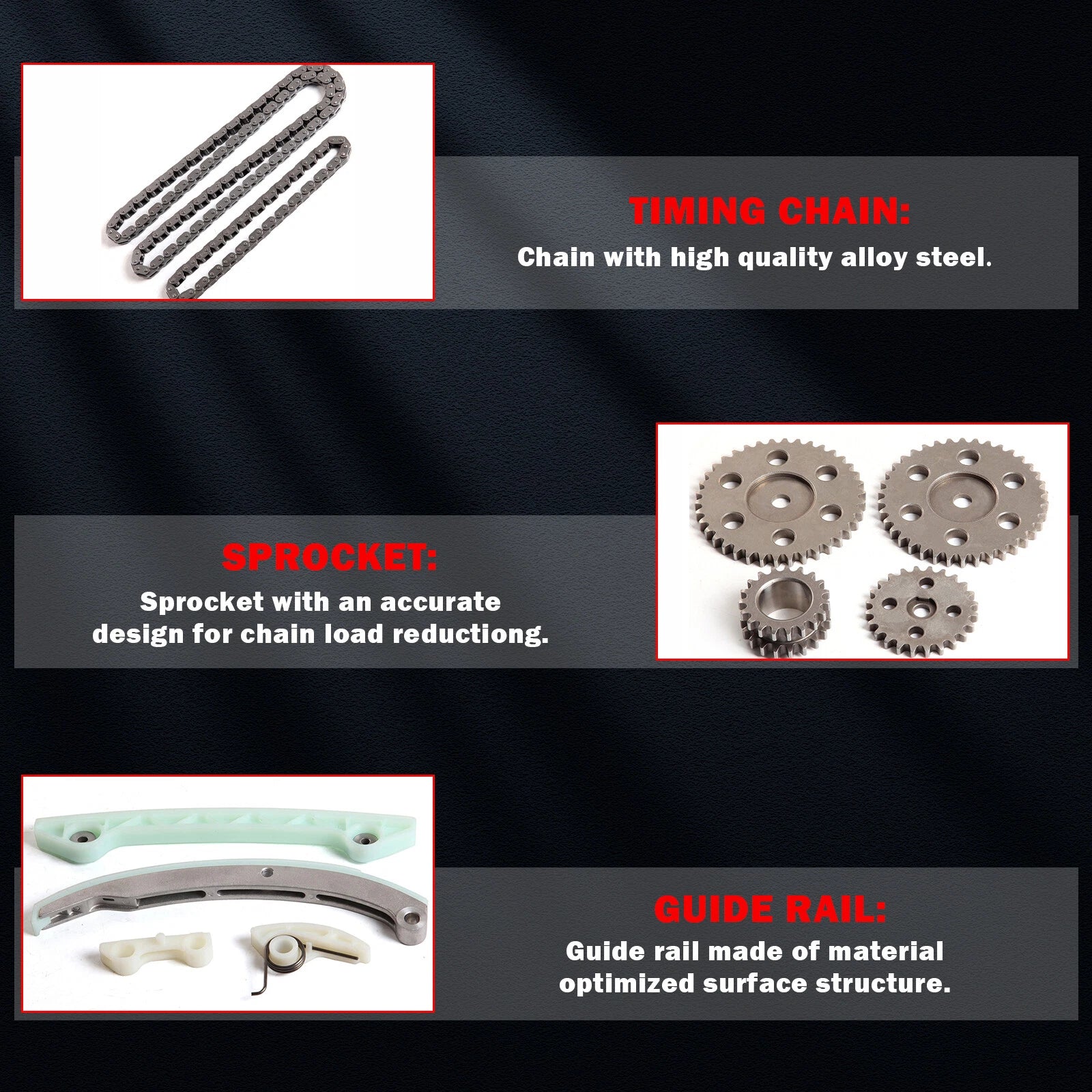 Timing Chain Kit Set for Ford Focus (2005-2011)