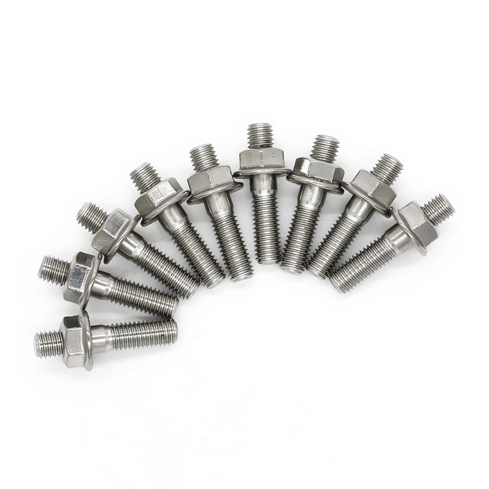 9X Exhaust Manifold Studs Kit for Honda Acura B/D Series Civic Integra (V3)