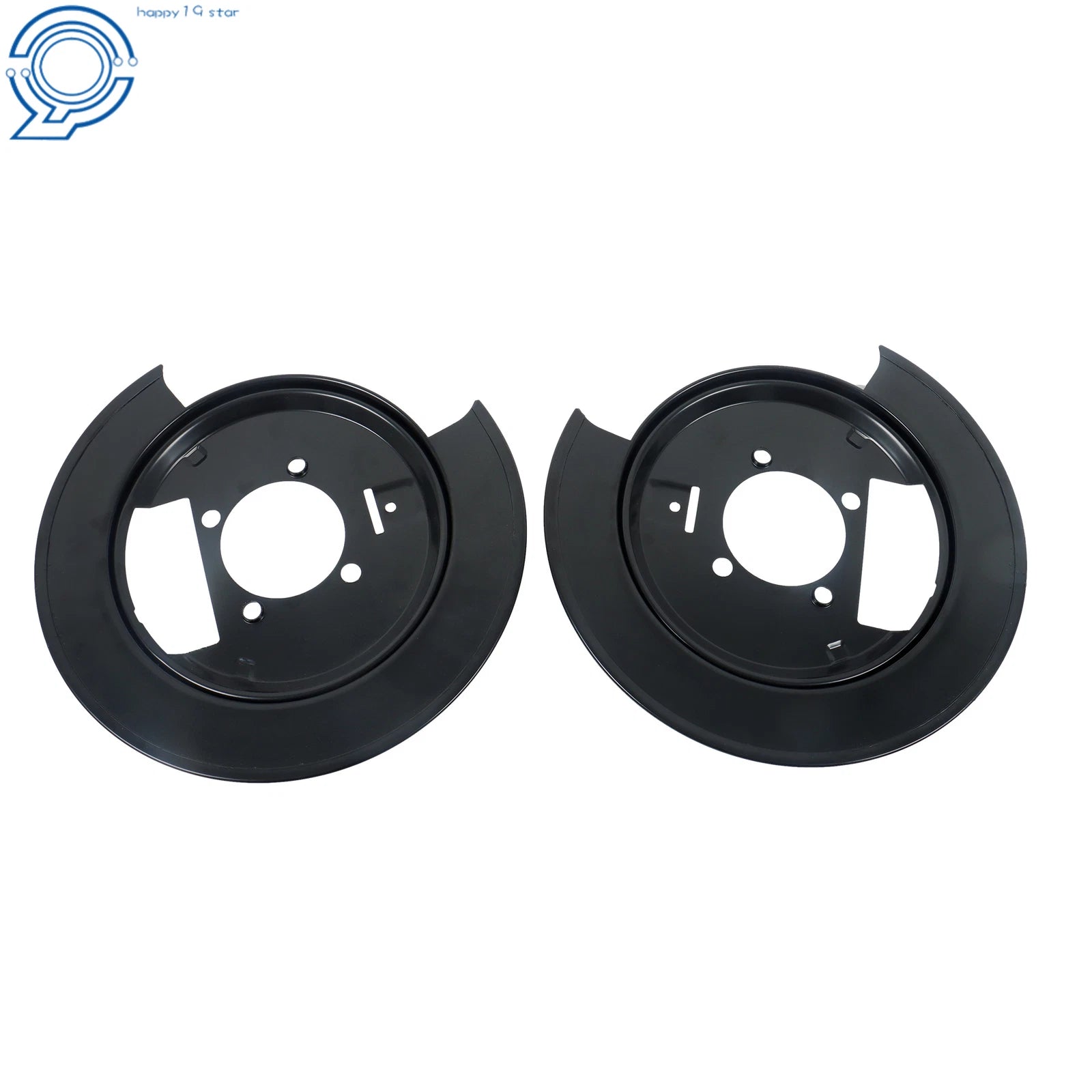 Set of 2 Rear Disc Brake Dust Shields for Chevrolet Blazer S10 GMC Jimmy (1997–2005)