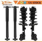 Set of 4 Struts, Springs, Mounts & Shocks for Honda Pilot (2009–2015)