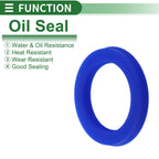 Set of 5 Oil Seal Rotary Shaft Seal 40x55x7mm High Pressure TPU