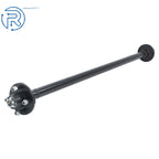 Trailer Axle 2000 lbs 4 Lug for Various Models (44"-72" Hub Face)