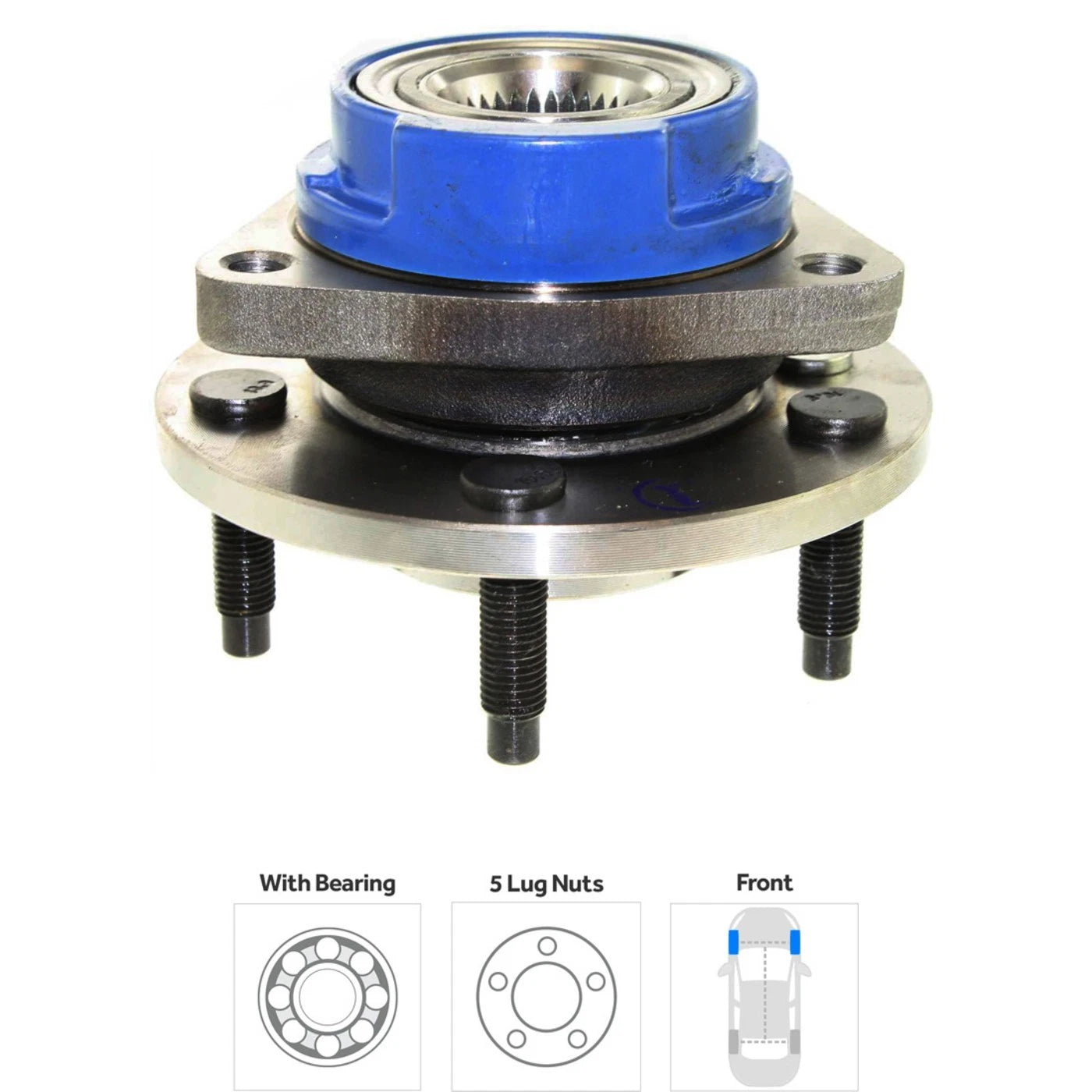 Wheel Hub Kit for Chevrolet Impala (2000–2008) Front Left & Right