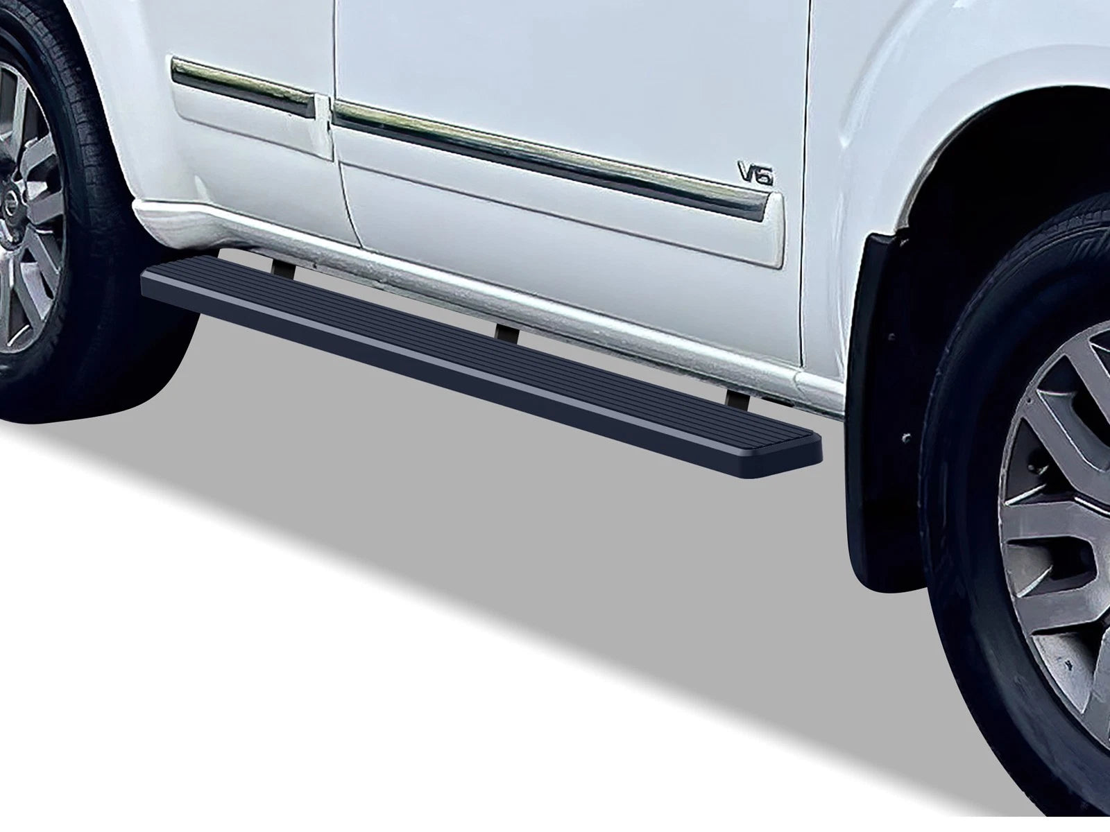 Running Boards for Nissan Pathfinder (2005–2012) - 6 Inch Matte Black