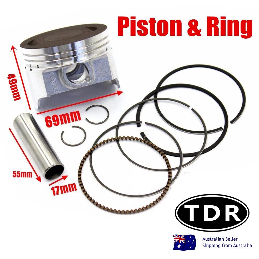 Piston Ring Kit 69mm 17mm for Zongshen CB250cc Engine (PIT Quad DIRT BIKE ATV)