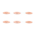 6Pcs Copper Shim Clip Washer Gasket for F00VC17503