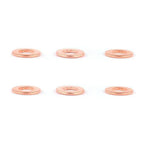 6Pcs Copper Shim Clip Washer Gasket for F00VC17503