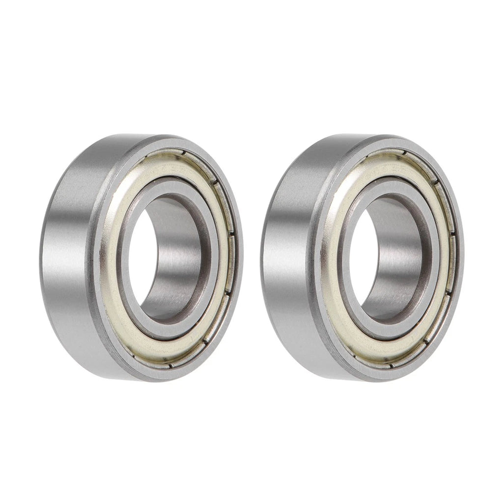 Set of 2 Deep Groove Ball Bearings 6003ZZ for BMW (2000–2023)