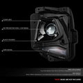 Left Side Projector Headlight for Chevrolet Blazer (2019–2021)