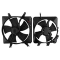 AC condenser radiator cooling fan pair for Acura Integra (1995–1996) 19020PT0003