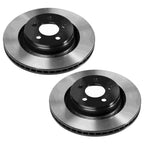 2X Front E-Coated Disc Brake Rotors Set 332mm for Jeep Nitro