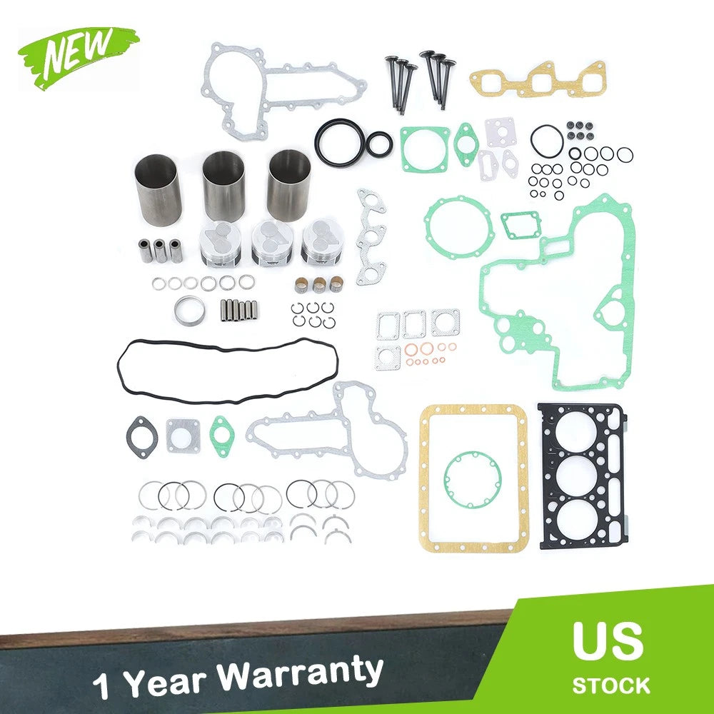Overhaul Rebuild Kit for Bobcat 325C 328 329 (Tier 4i) KL265 KL280 KL285