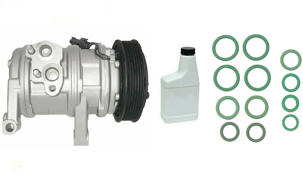 A C Compressor Kit Replacement with O Rings for Toyota Hilux (2005–2015)