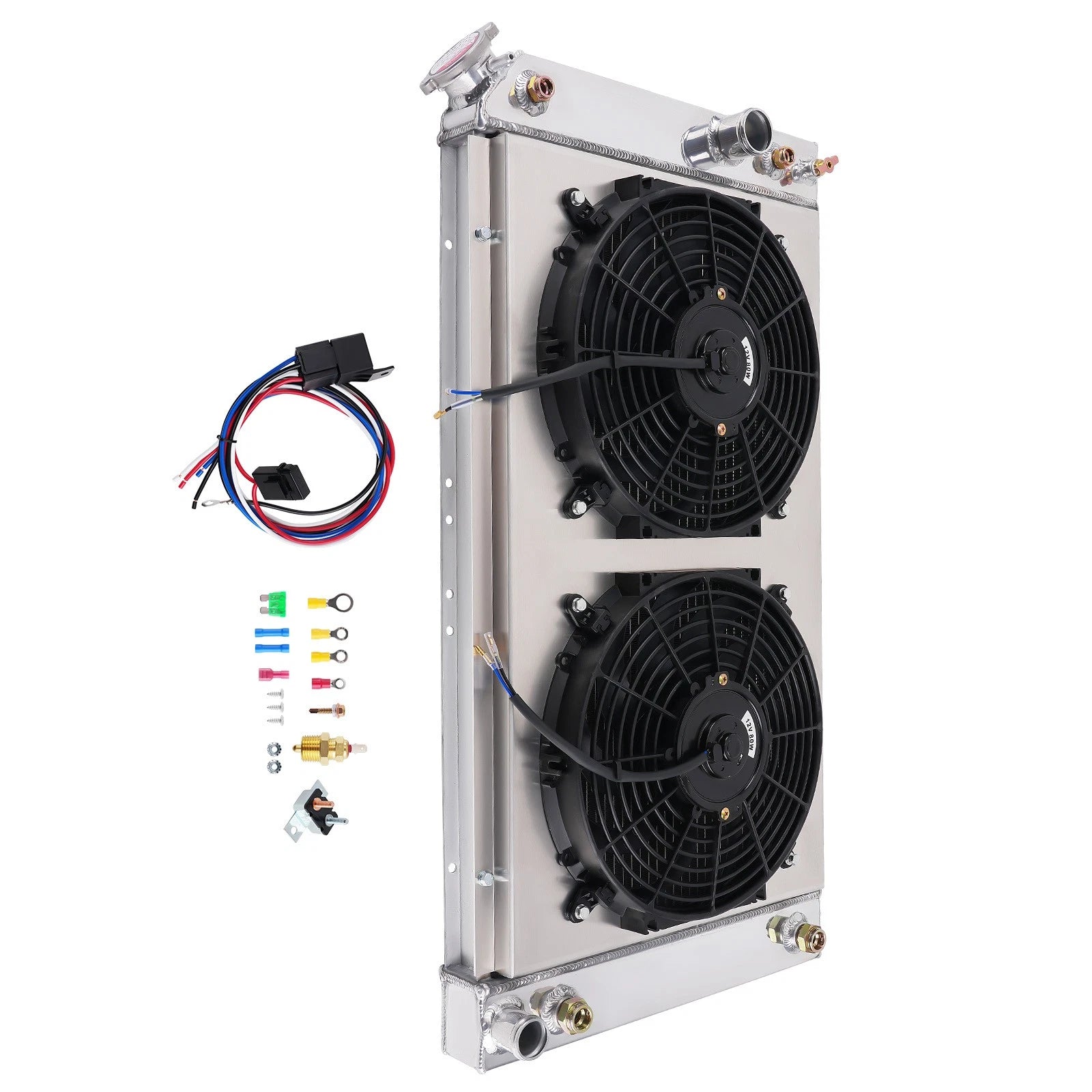 Cooling Kit Radiator for Chevy S10/Blazer/GMC Jimmy 4.3L (1996–2005)