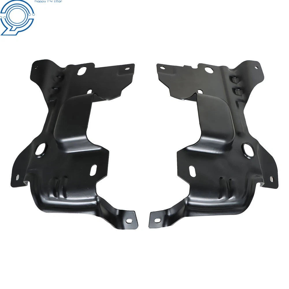 Set of 2 Front Bumper Bracket Mounting Plates for Ford F-150 (2009–2014)
